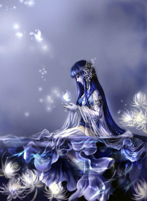 各位谁有忧伤长发<em>动漫女孩</em>的<em>图片</em>啊啊啊?_36