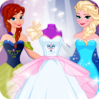 冰雪奇缘婚纱礼服