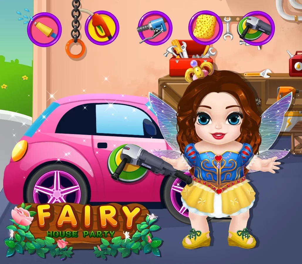 Fairy Princess: House Clean Up截图3