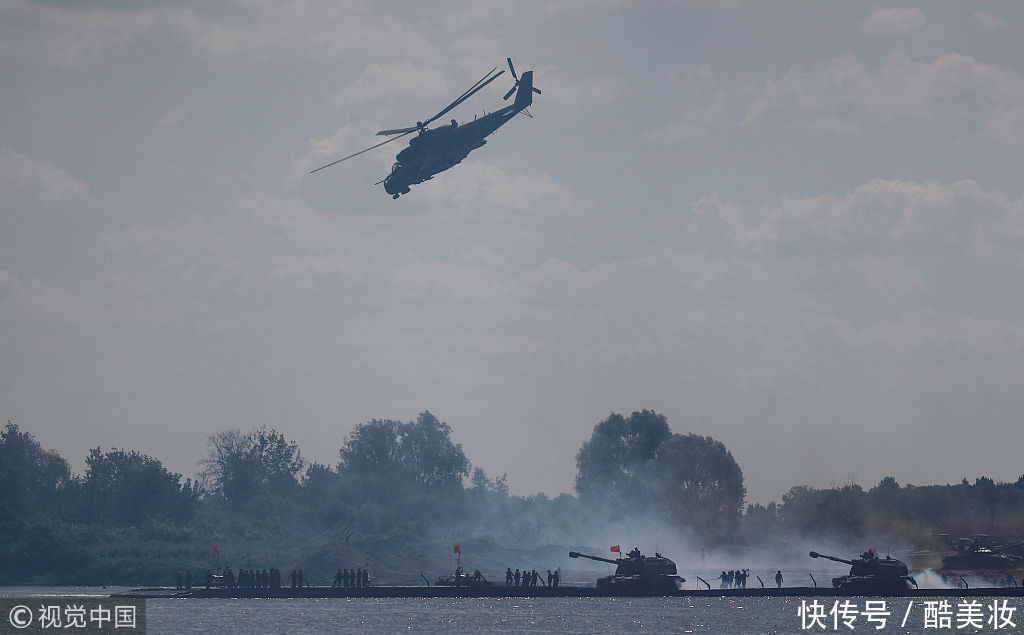 2018年国际军事比赛持续进行