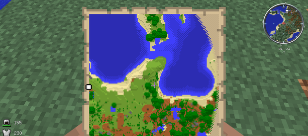 我的世界纸怎么做我的世界地图怎么做