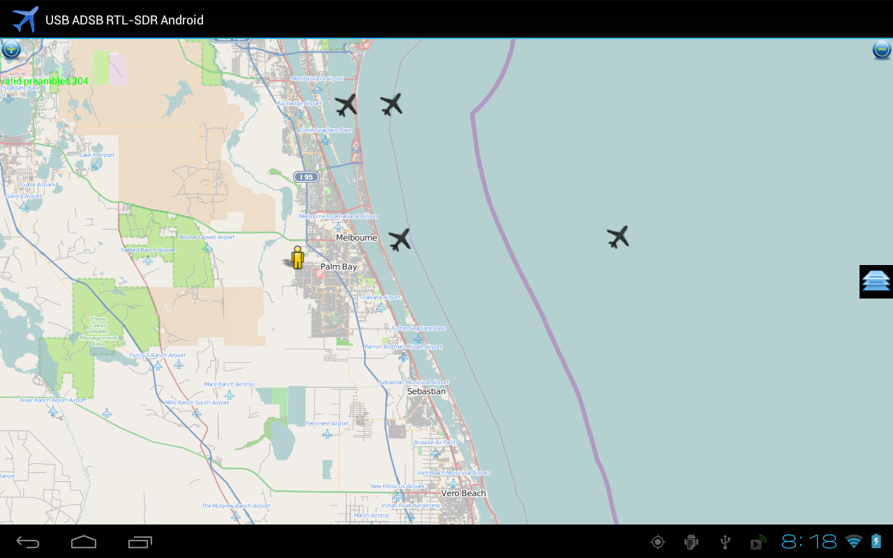 ADS-B on USB SDR RTL截图8