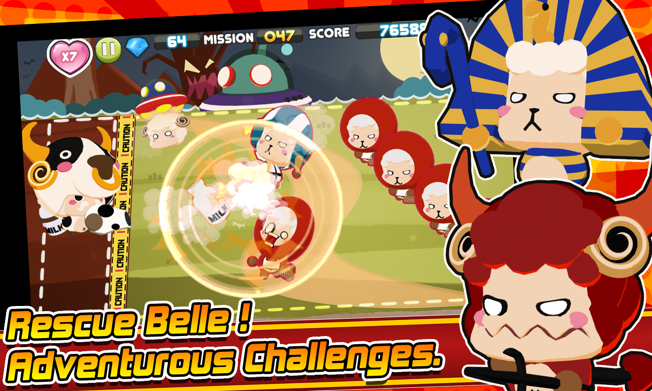 Defense the sheep-Belle War截图3