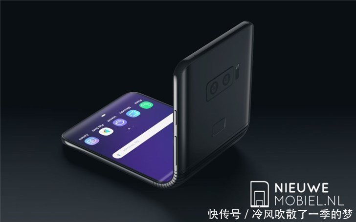 三星GalaxyF可折叠手机概念设计