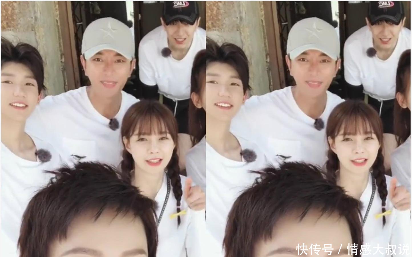 宁静录制《哈哈农夫》关注王源贾乃亮等人,录