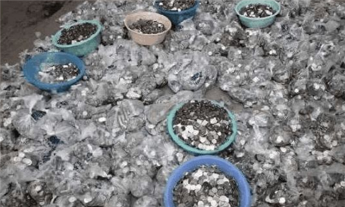 老爷爷去银行换钱,当看到用车拉来的现金时,工