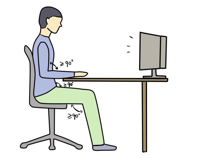 久坐办公伤到腰椎怎么办?学会这两个姿势就不