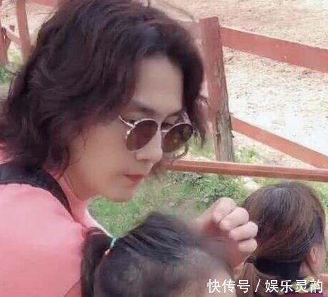 戚薇苏州拍戏,李承铉带女儿探班,Lucky乖巧可爱