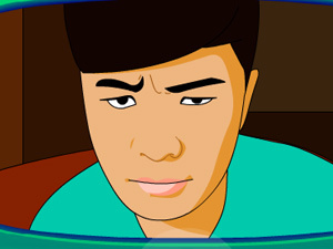 曾小贤眉毛舞卡通版(单人)在线玩,曾小贤眉毛舞