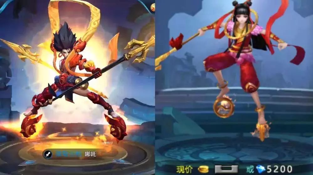 王者荣耀英雄被抄袭,天美看到这些英雄估计快要哭了