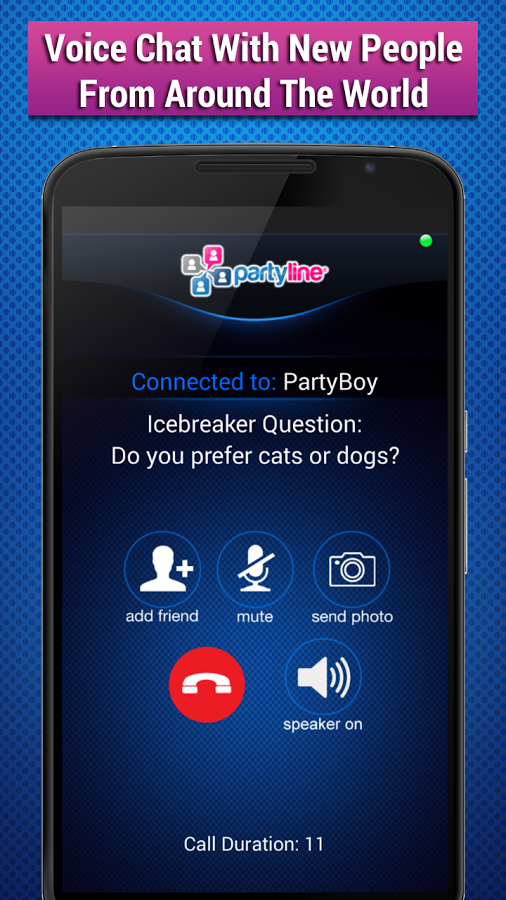 partyline voice chat