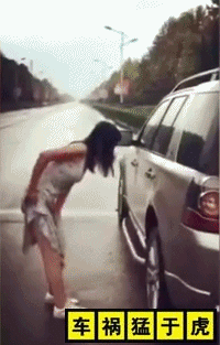 盘点方圆十里寸草不生的奇葩女司机!