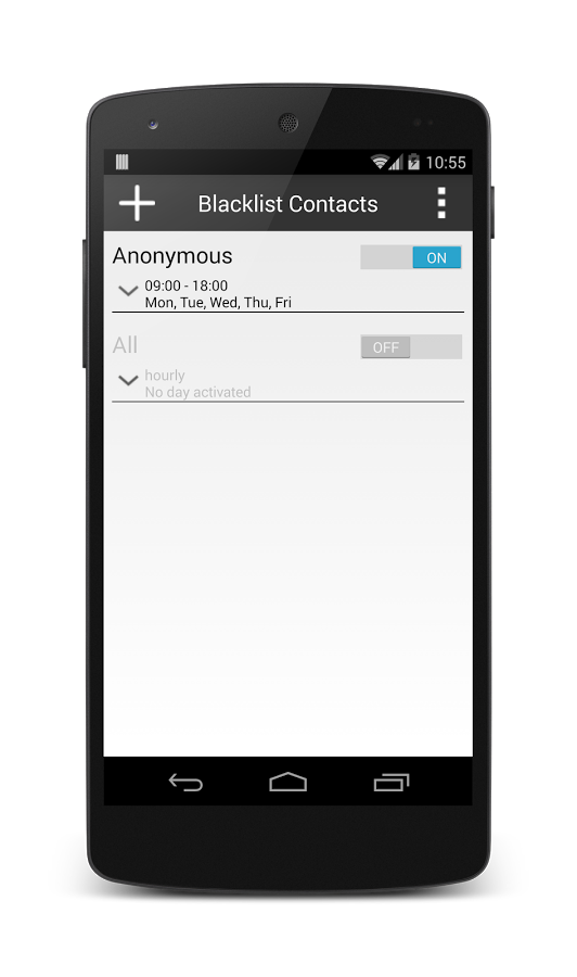 Blacklist Contacts截图1