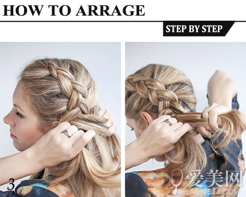 女生侧<em>编</em>蝎子辫五步完成端庄<em>发型</em>_360问答