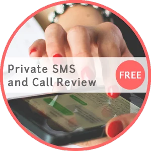 Private SMS and Call Review