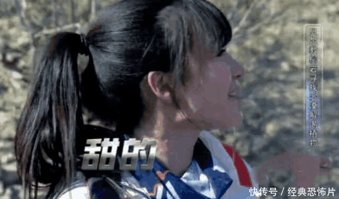 柳岩参加荒野求生和贝爷一起吃蚯蚓、喝丝袜水