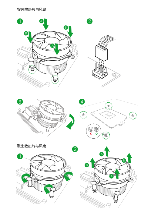 电脑cpu风扇不转了怎么办