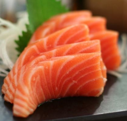 三文鱼上有白色纹路,那是什么_360问答