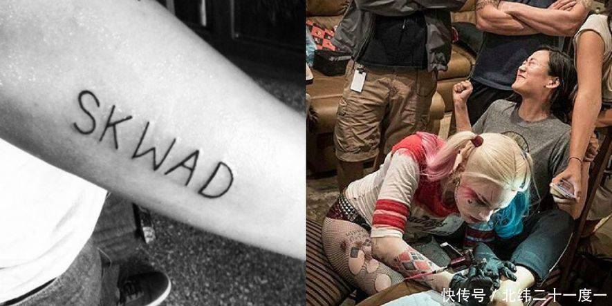 《复联3》元老级成员都有纹身,原来这些巨星的