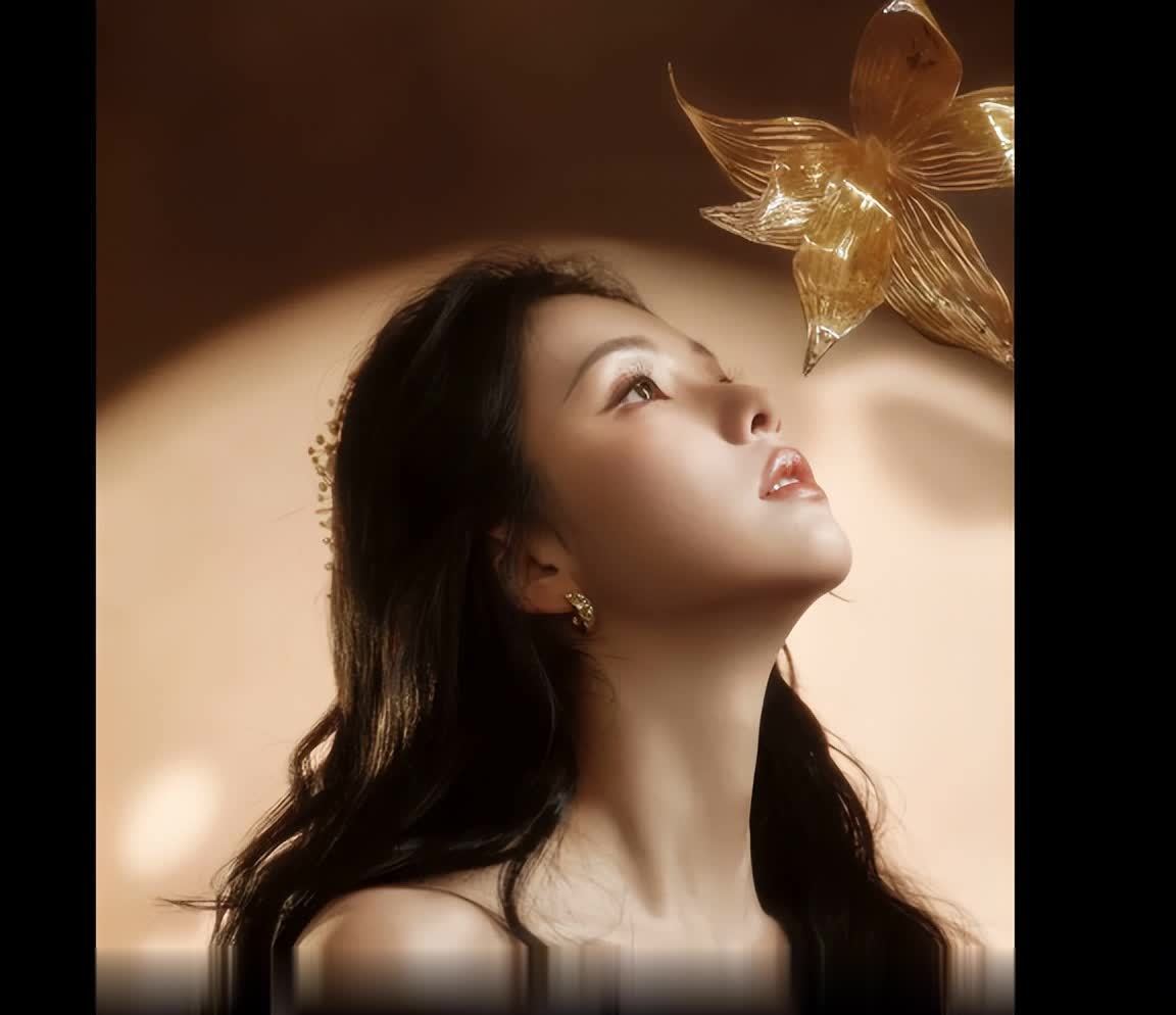 陈都灵化身金莲仙女，着碎钻长裙光彩照人- 360娱乐