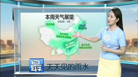 最天气之雨水天天见