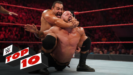 WWE RAW 2019 【RAW 09/16】十大瞬间 卢瑟夫帅气造型，李科学喜当爹市长凯恩