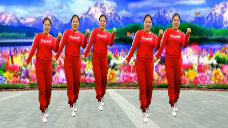 新年喜庆广场舞《旺旺旺》祝牛年大吉 人旺财旺运气旺