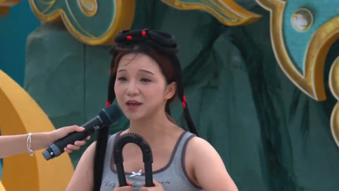 黄河文化大会第3季 武术小将赛前助力 健身黛玉反差闯关