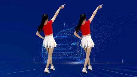 健身弹跳64步《爱悠悠情悠悠》音乐好听，舞步动感