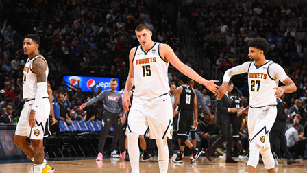 NBA流言收割机 约基奇米神各砍18分，掘金主场送篮网三连败