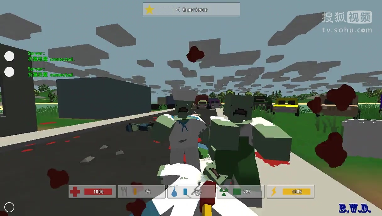 【折翼恶魔】新作MC版Dayz的unturned之享受猎杀僵尸的乐趣