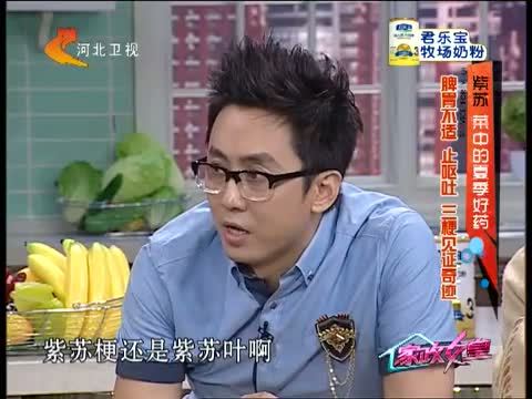 家政女皇 《家政女皇》 20140818 紫苏 菜中的夏季好药