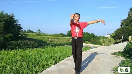 红歌广场舞《军中绿花》32步好看易学, 大叔跳的好看