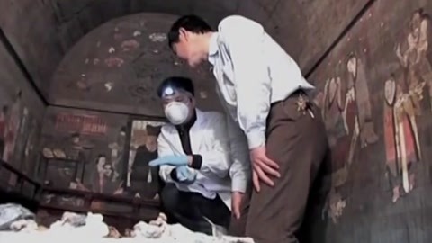 经典传奇 揭秘陕西无棺怪墓 墓内壁画堪称无价之宝