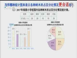 名师公开课 《合理选择统计图》授课教师：陈娅
