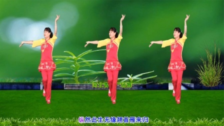 流行DJ广场舞及教学 第三季 甜美情歌广场舞《红尘蝶恋》新32步附分解
