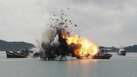 双方一度拔枪对峙 南海周边两大国突然爆发冲突