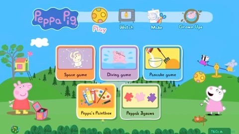玩具益趣园 小猪佩奇的益智拼图