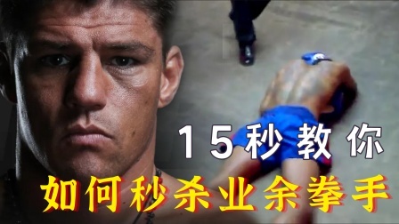 时代拳王起落浮沉 k-1初代天王克劳斯打野拳，仅需15秒结束比赛