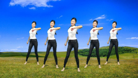 2019最新广场舞《借我一点爱》80年代迪斯科！