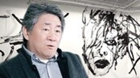 一刻talks 最牛艺术家，涂掉500米的画！