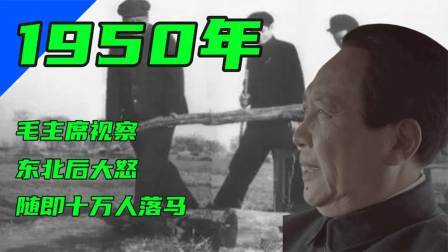 史记文学社第三季 伟人视察东北，去了3个省会暴怒3次，脸色一次比一次难看！