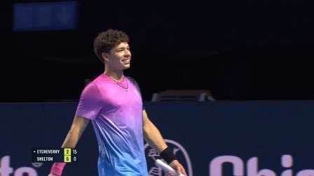 【全场回放】谢尔顿2-0埃切维里 2024ATP巴塞尔站第一轮