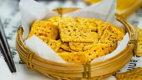 罐头小厨 非油炸自制小米锅巴