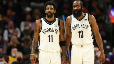2021-2022赛季NBA集锦 哈登4+8+12 巴恩斯19+7 篮网不敌国王6连败