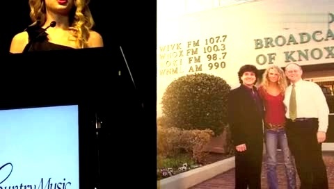 Taylor Swift Introduces Mike Hammond At The Country Music DJ 饭拍-Taylor Swift (泰勒·斯威夫特)