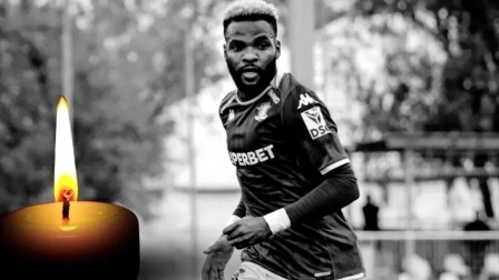 中超浙江队外援布彭扎坠楼身亡 年仅28岁