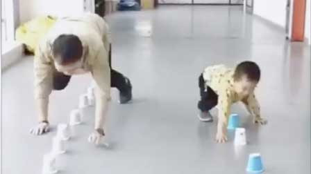 带宝贝在家里玩的亲子小游戏