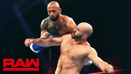 WWE RAW 2019 【RAW 05/20】凯萨罗欧洲上勾拳截住李科学