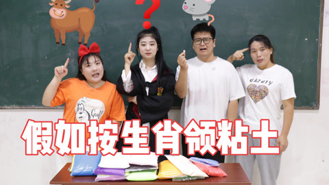 美女家务事 假如生肖可以领粘土，大飞属老鼠的没有粘土，小晴的属相你知道吗